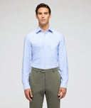 Camicia Azzurra in Oxford di Cotone