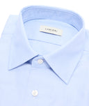 Camisa azul de algodón oxford