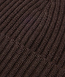 Bonnet en cachemire marron