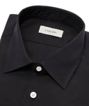 Black Poplin Shirt