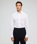 Camicia Cotone Bianco Piquet