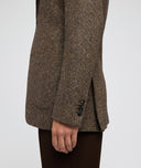 Giacca in lana knickerbocker marrone