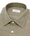 Camicia Verde Oliva Lino