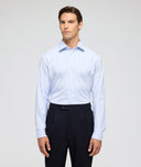 Camicia Righe Azzurre Pinpoint