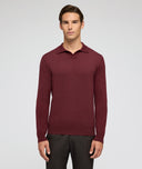 Pull en cachemire bordeaux