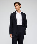Blue in Wool Twill Jersely Suit