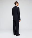 Blue in Wool Twill Jersely Suit