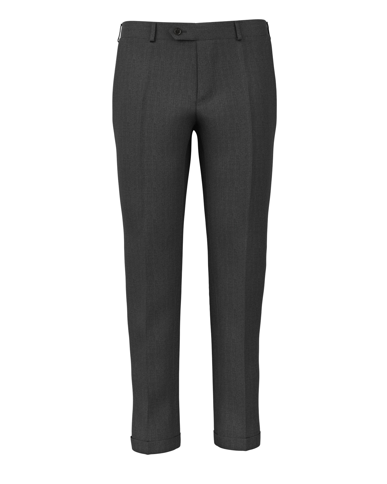 Pantalon en laine gris infroissable